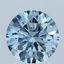 2.04 Ct. Fancy Vivid Blue Round Lab Grown Diamond