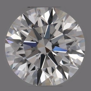 Round diamond — real photo