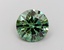 2.00 Ct. Fancy Vivid  Green Round Lab Grown Diamond