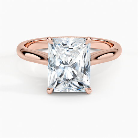 14K Rose Gold Dawn 2mm Diamond Ring