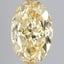 2.51 Ct. Fancy Intense Yellow Oval Lab Grown Diamond