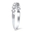 The Kerstin Ring, smalltop view on a hand