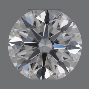 Round diamond — real photo
