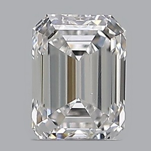 Emerald diamond — real photo