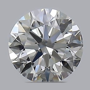 Round diamond — real photo