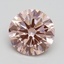 2.20 Ct. Fancy Intense Pink Round Lab Grown Diamond
