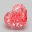 6.5 Ct. Fancy Vivid Pink Heart Lab Grown Diamond