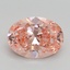 2.00 Ct. Fancy Intense Pink Oval Lab Grown Diamond