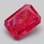 4.07 Ct. Fancy Vivid Red Radiant Lab Grown Diamond