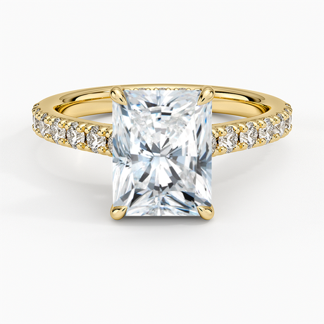 18K Yellow Gold Grand Lissome Diamond Ring