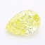 0.99 Ct. Fancy Intense Yellow Pear Lab Grown Diamond