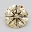 3.09 Ct. Fancy Light  Yellow Round Lab Grown Diamond
