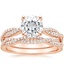14KR Moissanite Petite Luxe Twisted Vine Bridal Set (1/2 ct. tw.), smalltop view