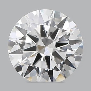 Round diamond — real photo