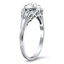 The Ronin Ring, smalltop view on a hand
