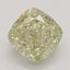 0.66 Ct. Fancy Brownish Greenish Yellow Cushion Diamond