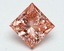 2.01 Ct. Fancy Vivid Pink Princess Lab Grown Diamond