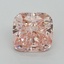 5.01 Ct. Fancy Intense Pink Cushion Lab Grown Diamond