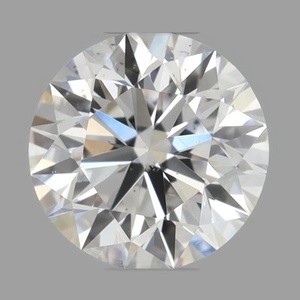 Round diamond — real photo