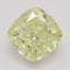 1.53 Ct. Fancy Yellow Cushion Diamond