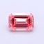 1.04 Ct. Fancy Vivid Pink Emerald Lab Grown Diamond