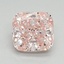 1.81 Ct. Fancy Intense Pink Cushion Lab Grown Diamond