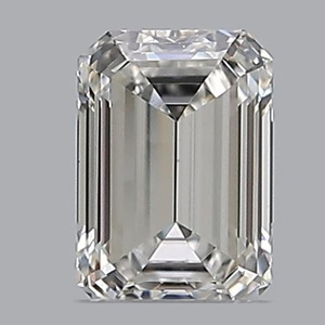 Emerald diamond — real photo