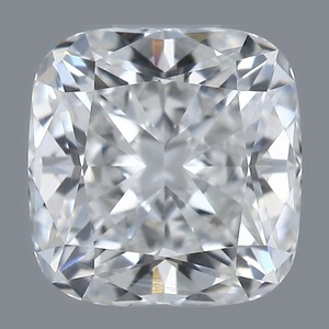 Cushion diamond — real photo