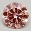 3.01 Ct. Fancy Intense Pink Round Lab Grown Diamond