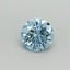 0.34 Ct. Fancy Vivid Blue Round Lab Grown Diamond