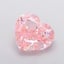 4.35 Ct. Fancy Vivid  Pink Heart Lab Grown Diamond