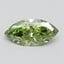 1.50 Ct. Fancy Vivid Green Marquise Lab Grown Diamond