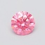 1.04 Ct. Fancy Vivid  Pink Round Lab Grown Diamond