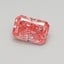 0.28 Ct. Fancy Vivid Pink Radiant Lab Grown Diamond
