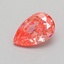 0.50 Ct. Fancy Vivid  Pink Pear Lab Grown Diamond
