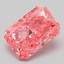 2.05 Ct. Fancy Vivid Pink Radiant Lab Grown Diamond