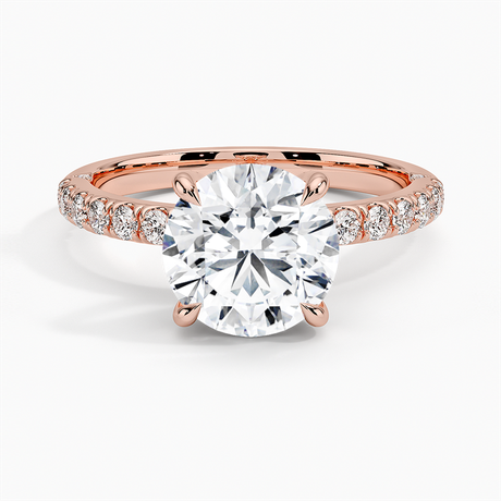 14K Rose Gold Heritage Diamond Ring (1/3 ct. tw.)