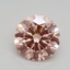 1.71 Ct. Fancy Intense Pink Round Lab Grown Diamond