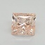 1.06 Ct. Fancy Intense Pink Princess Lab Grown Diamond