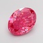 4.52 Ct. Fancy Vivid Pink Oval Lab Grown Diamond