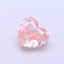 0.31 Ct. Fancy Vivid  Pink Heart Lab Grown Diamond