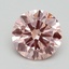 2.00 Ct. Fancy Intense Pink Round Lab Grown Diamond