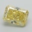 1.58 Ct. Fancy Yellow Radiant Lab Grown Diamond