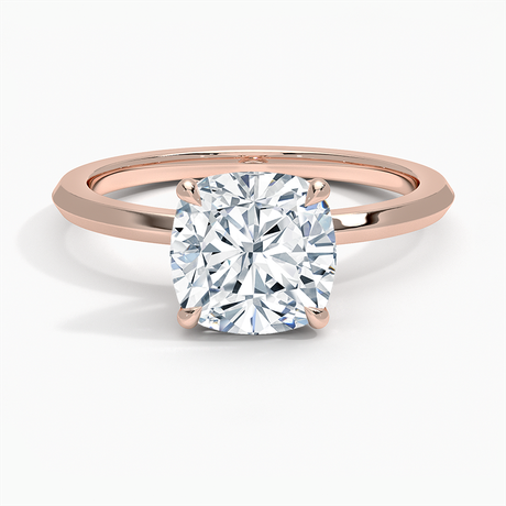14K Rose Gold Hazel Solitaire Ring