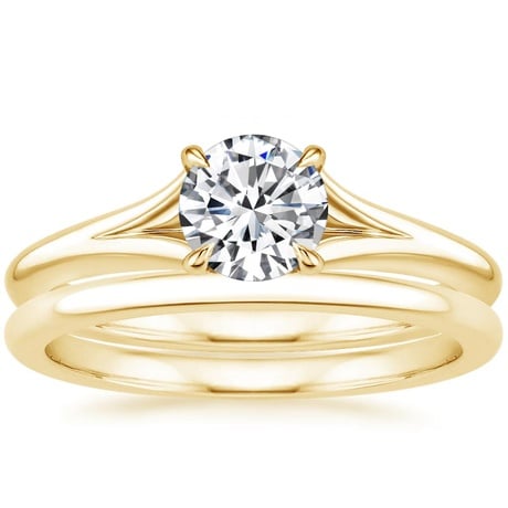 18K Yellow Gold Reverie Bridal Set