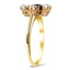 The Bartlett Ring, smalltop view on a hand