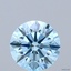 2.00 Ct. Fancy Vivid Blue Round Lab Grown Diamond