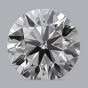 Round diamond — real photo