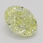 1.11 Ct. Fancy Yellow Oval Diamond