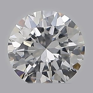 Round diamond — real photo